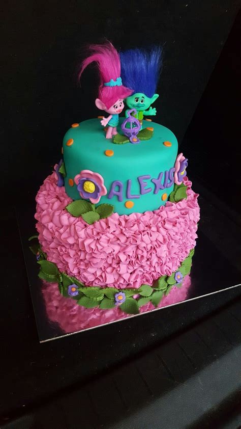 Dreamworks Trolls Cake by Cakes by Zoie Trolls Birthday Party, Troll Party, 6th Birthday Parties ...