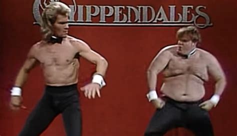 SNL's Chippendales Audition Featuring Patrick Swayze and Chris Farley ...