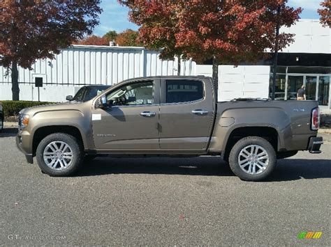 Bronze Alloy Metallic 2016 GMC Canyon SLT Crew Cab 4x4 Exterior Photo #108185491 | GTCarLot.com