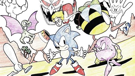 Sonic the Hedgehog co-creator reveals original concept art for 'Twin Stars' | Shacknews