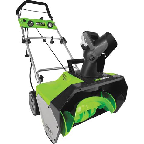 Greenworks 20in. Single-Stage Electric Snow Blower — 13 Amps, Model# 2600202 | Northern Tool ...