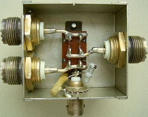 Antenna coaxcial switch | Ham radio antenna, Ham radio, Ham radio equipment