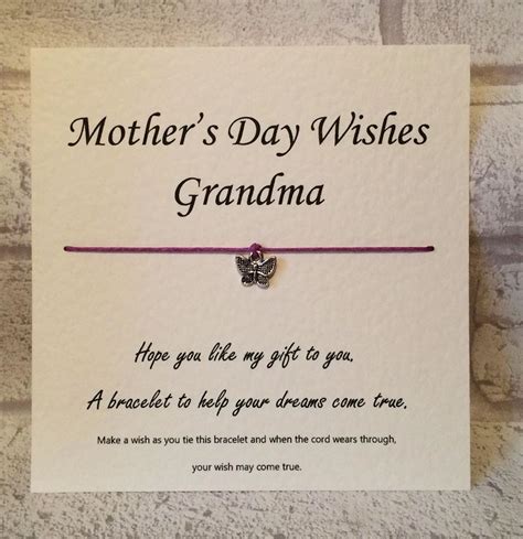 Mothers Day Wishes Grandma - By Erin Ltd