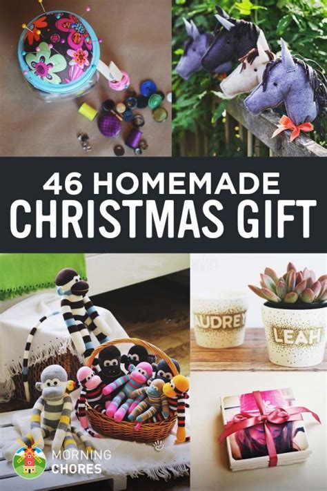 46 Joyful DIY Homemade Christmas Gift Ideas for Kids & Adults