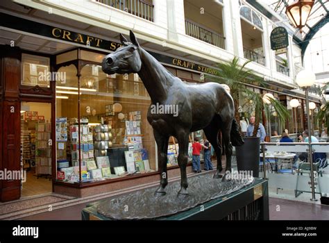 Red rum statue southport hi-res stock photography and images - Alamy