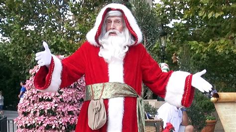 Epcot Holidays Around The World 2016 Père Noël France Storyteller, Walt ...