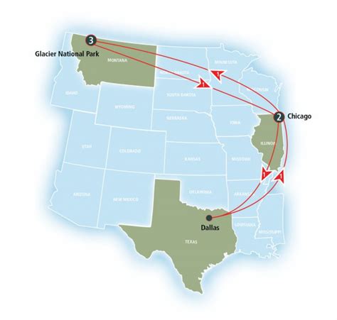 Texas Eagle | Amtrak Vacations - Amtrak Texas Eagle Route Map ...