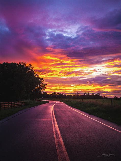 Road to Heaven Photograph by Debbie Karnes | Fine Art America