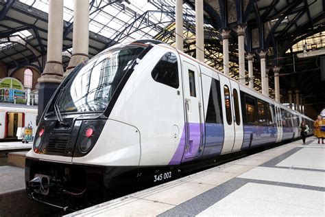 Crossrail: First Elizabeth line train comes into service on Liverpool Street line | London ...