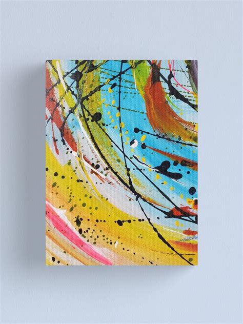 "paint splatter" Canvas Print by SherriMans | Redbubble