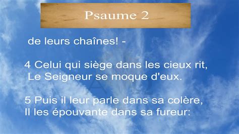 Psaume 2 - YouTube