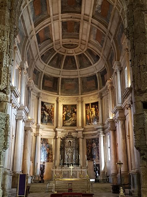 Inside Jeronimos Monastery Religious Architecture, Lisbon Portugal ...