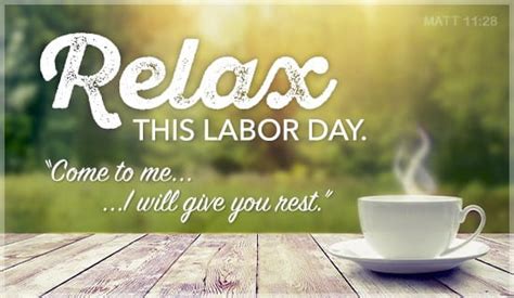 Relax this Labor Day eCard - Free Labor Day Cards Online