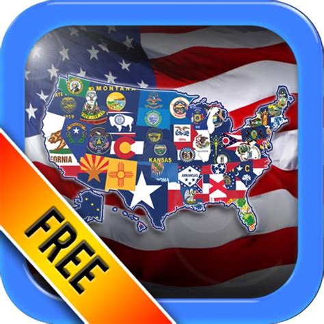 US State Flags Practice Quiz - The Free Educational United States Flag ...