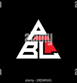 PBL triangle letter logo design with triangle shape. PBL triangle logo ...