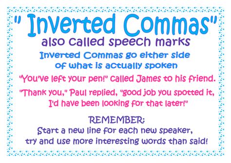 Inverted commas by lynellie - Teaching Resources - Tes