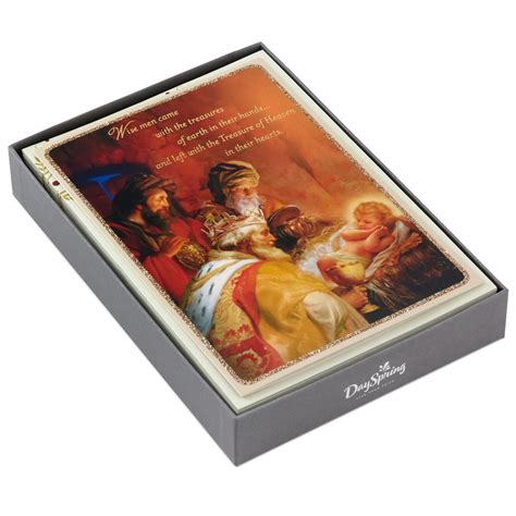 The Visit From the Three Kings Religious Christmas Cards, Box of 16 ...