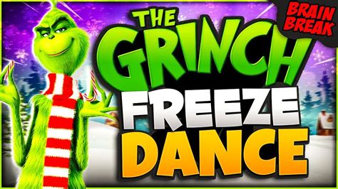 The Grinch Freeze Dance Yoga! | Christmas Brain Break | Winter Just Dance | GoNoodle Inspired ...