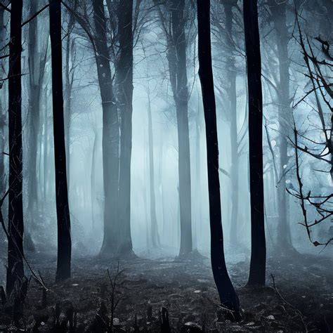 Foggy Woods by DarkenedAuras on DeviantArt