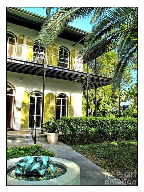 Ernest Hemingway House Photograph by Joan Minchak - Fine Art America