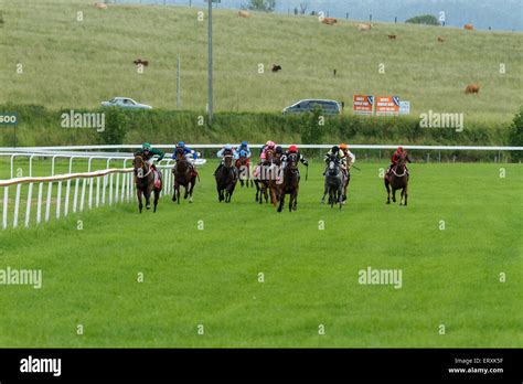 Australia Day races at Kilcoy Stock Photo - Alamy