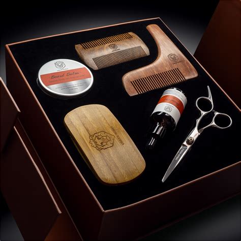 Beard Grooming Kit - Great Christmas Gift for Him | Beard grooming kits ...