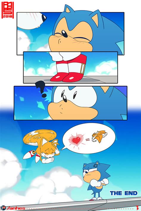 Sonic X Tails Kiss