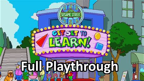 Sesame Street - Get Set to Learn (Full Playthrough, 1080p) - YouTube