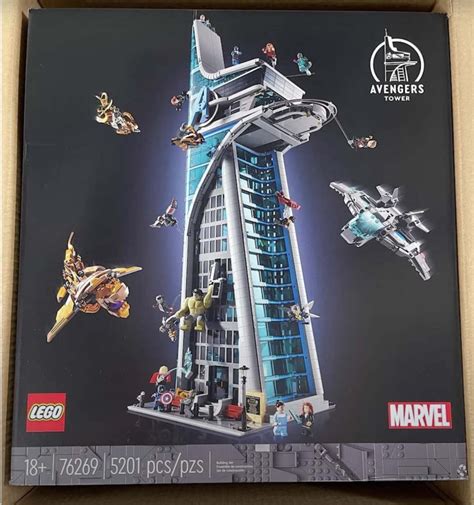 Additional images of the leaked LEGO Marvel 76269 Avengers Tower: here are all the minifigures ...