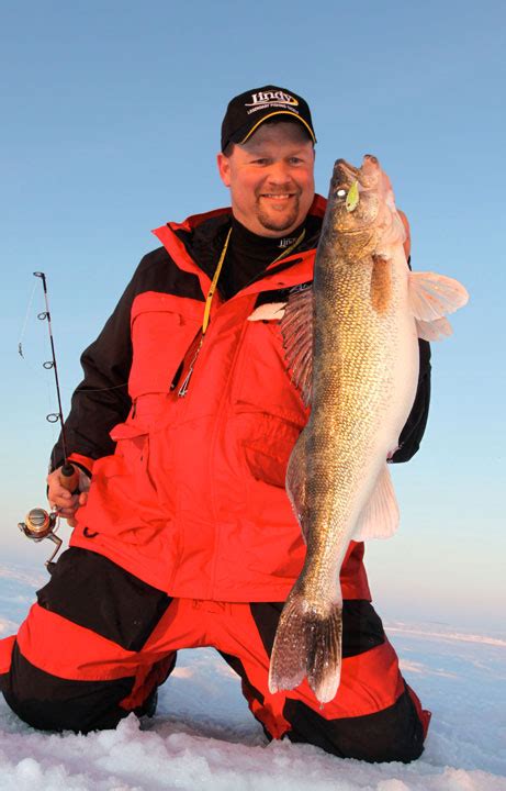 Ice Fishing Walleye Red Lake Petrowske