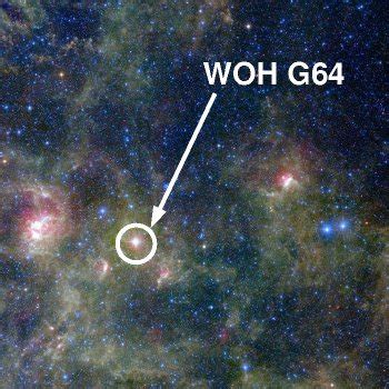 Big and Giant Stars: WOH G64