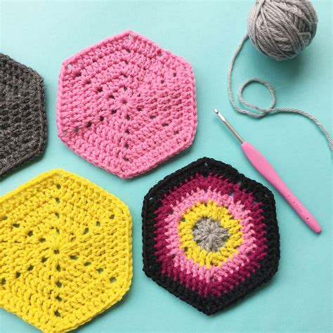 Crochet Hexagon Motifs – Brooklyn Craft Company