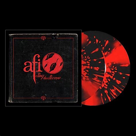 Pre-Order AFI Sing The Sorrow 2xLP Red & Black Pinwheel Vinyl Drops 10 – The Record Space