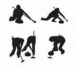 Premium Vector  Black Silhouettes Of Curlers sketch template