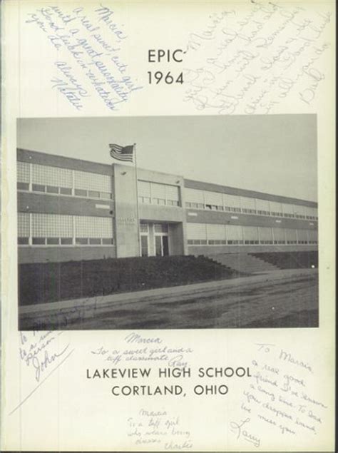 Explore 1964 Lakeview High School Yearbook, Cortland OH - Classmates