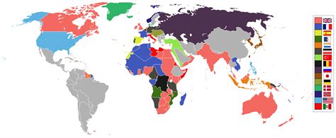 خريطة العالم 1914