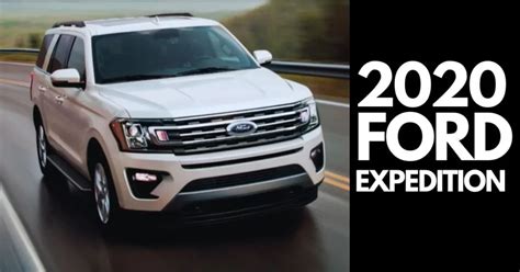 What is the 2020 Ford Expedition towing capacity? Impressive Power and Performance.