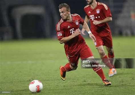 Xherdan Shaqiri of Bayern Munich in action during the friendly game ...