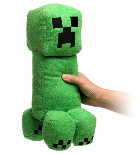 Minecraft Creeper Plush With Sound can i just say how awesome this is? Nerdy Toys, Geek Toys ...