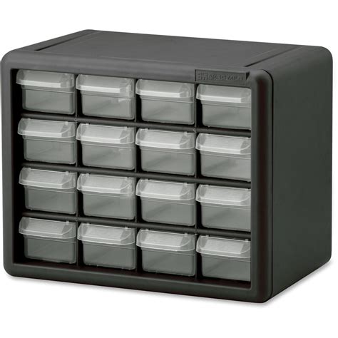 Akro-Mils 16-Drawer Plastic Storage Cabinet - 16 Drawer(s) - 8.5 ...