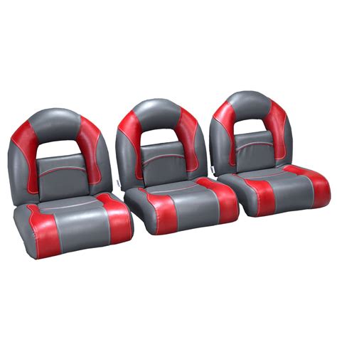 (Set Of 3) Nitro Boat Seats | BassBoatSeats.com