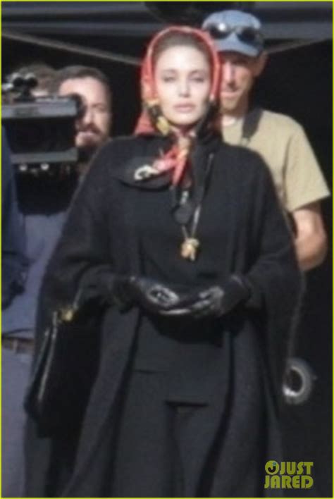 Photo: angelina jolie on maria set 03 | Photo 4976240 | Just Jared ...