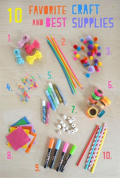 My 10 Favorite Craft Supplies for Kids | Craft kits for kids, Kids ...