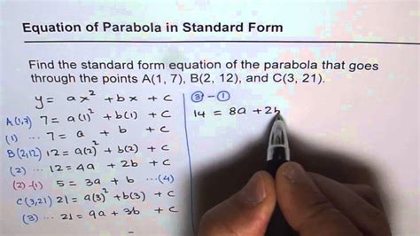 Standard Form Of A Quadratic Equation / Solving Quadratic Equations By ...