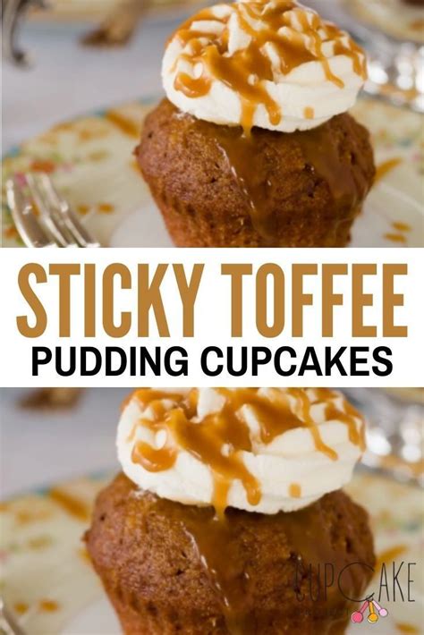 Sticky Toffee Pudding Cupcakes | Cupcake Project | Sticky toffee pudding, Savoury food, Bite ...