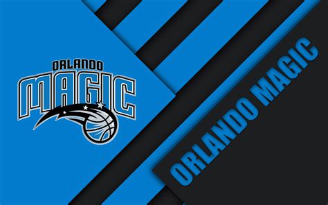 Download Logo NBA Basketball Orlando Magic Sports 4k Ultra HD Wallpaper