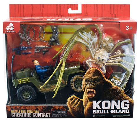 Idle Hands: Toy Fair 2017: Lanard on Kong: Skull Island