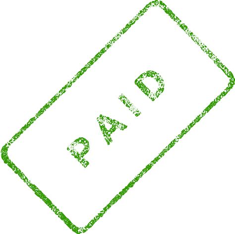 Paid Stamp Image - ClipArt Best