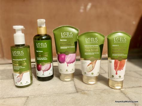 Lotus Botanicals Review: face wash, scrub, sunscreen, shampoo ...