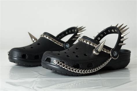 Goth Crocs are here to spike up your summer